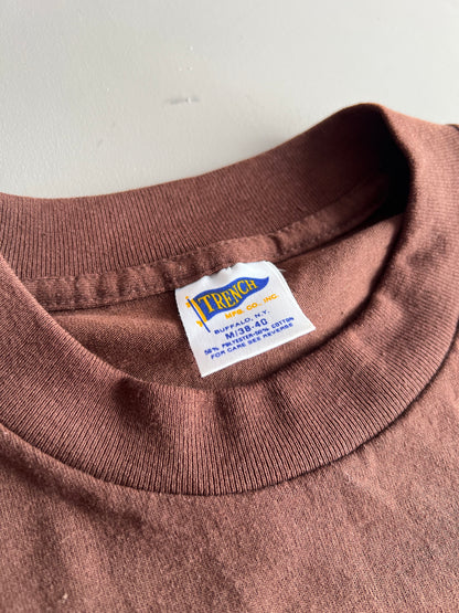 Medium 80s Cleveland Browns Trench T-shirt