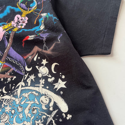 XL 1994 The Wizard Liquid Blue AOP T-shirt