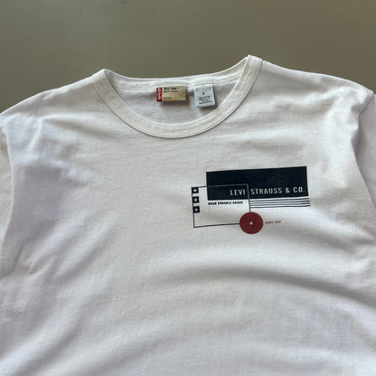 Large 1990s Levi's Strauss Wear Durable Goods T-shirt