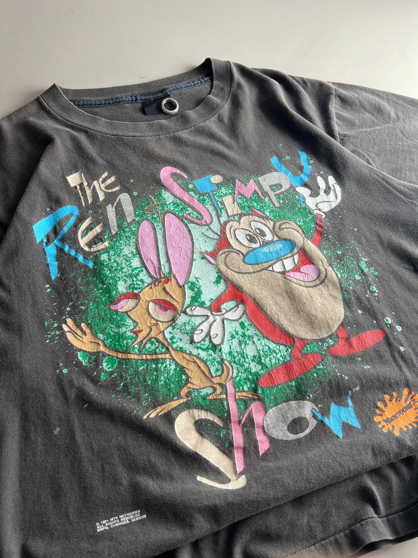 XL 1991 The Ren & Stimpy Nicktoons T-shirt