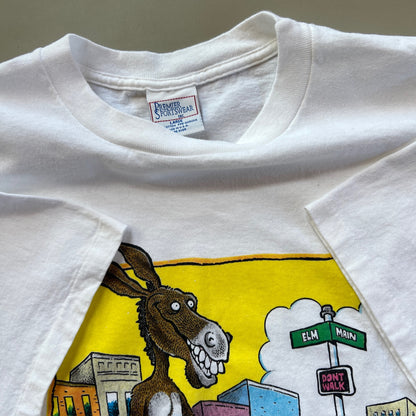 Large 1992 Nice Ass Cummings Comic T-shirt