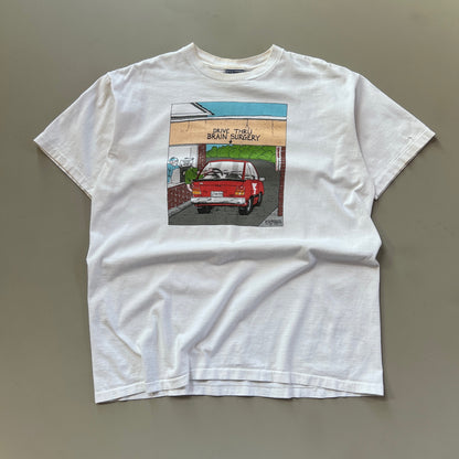 XL 1991 Drive Thru Brain Surgery Comic T-shirt