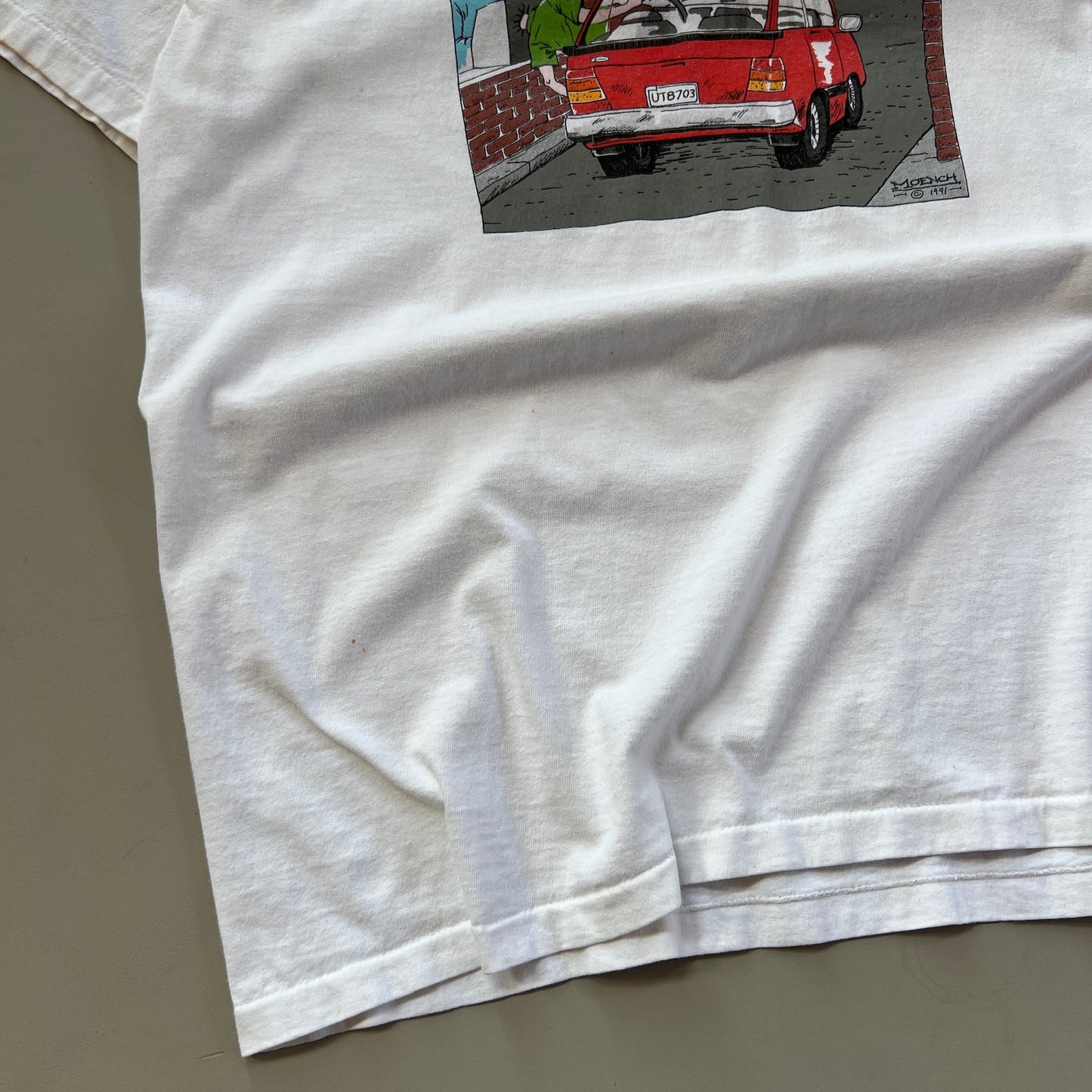 XL 1991 Drive Thru Brain Surgery Comic T-shirt