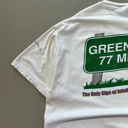 XL 1998 Greenville 77 Miles ECU T-shirt
