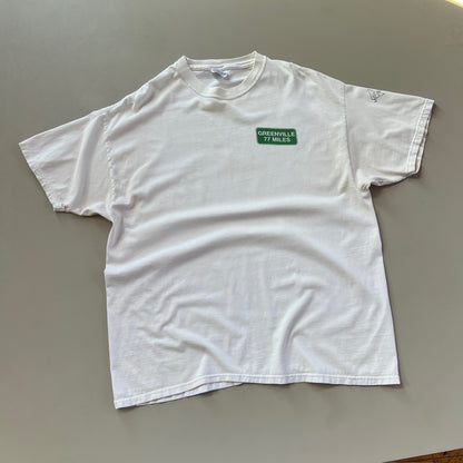 XL 1998 Greenville 77 Miles ECU T-shirt