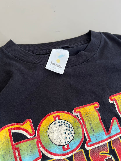 Large 1991 Taz Golf Crisis T-shirt