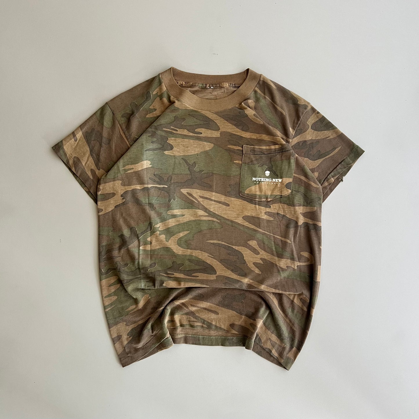Medium 90s Camo Squirrel Shop Merch