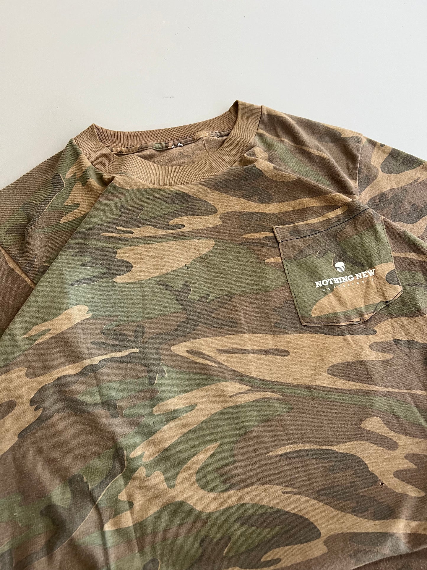 Medium 90s Camo Squirrel Shop Merch