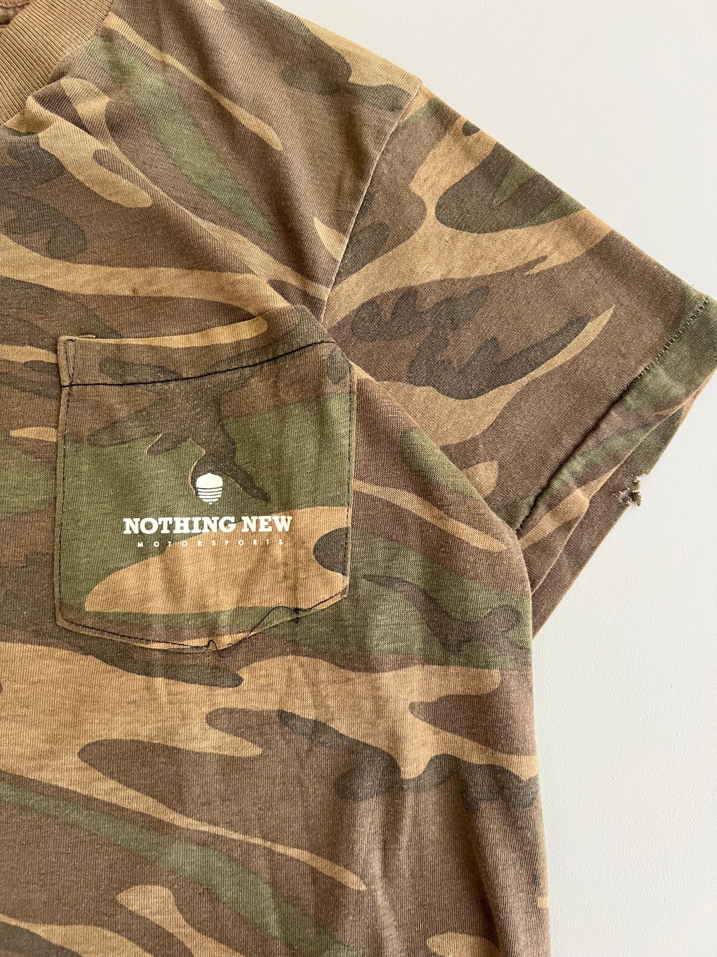 Medium 90s Camo Squirrel Shop Merch