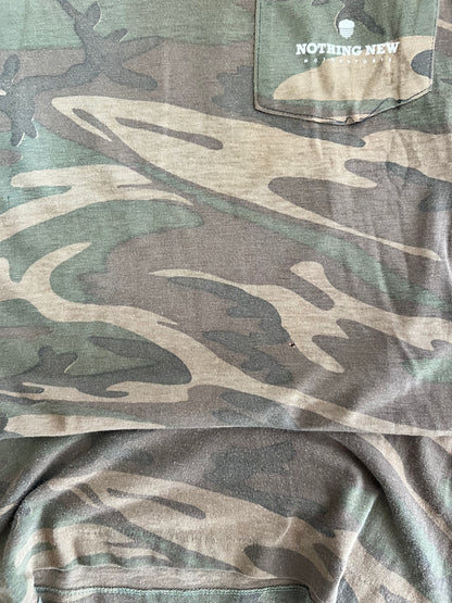 Medium 90s Camo Squirrel Shop Merch