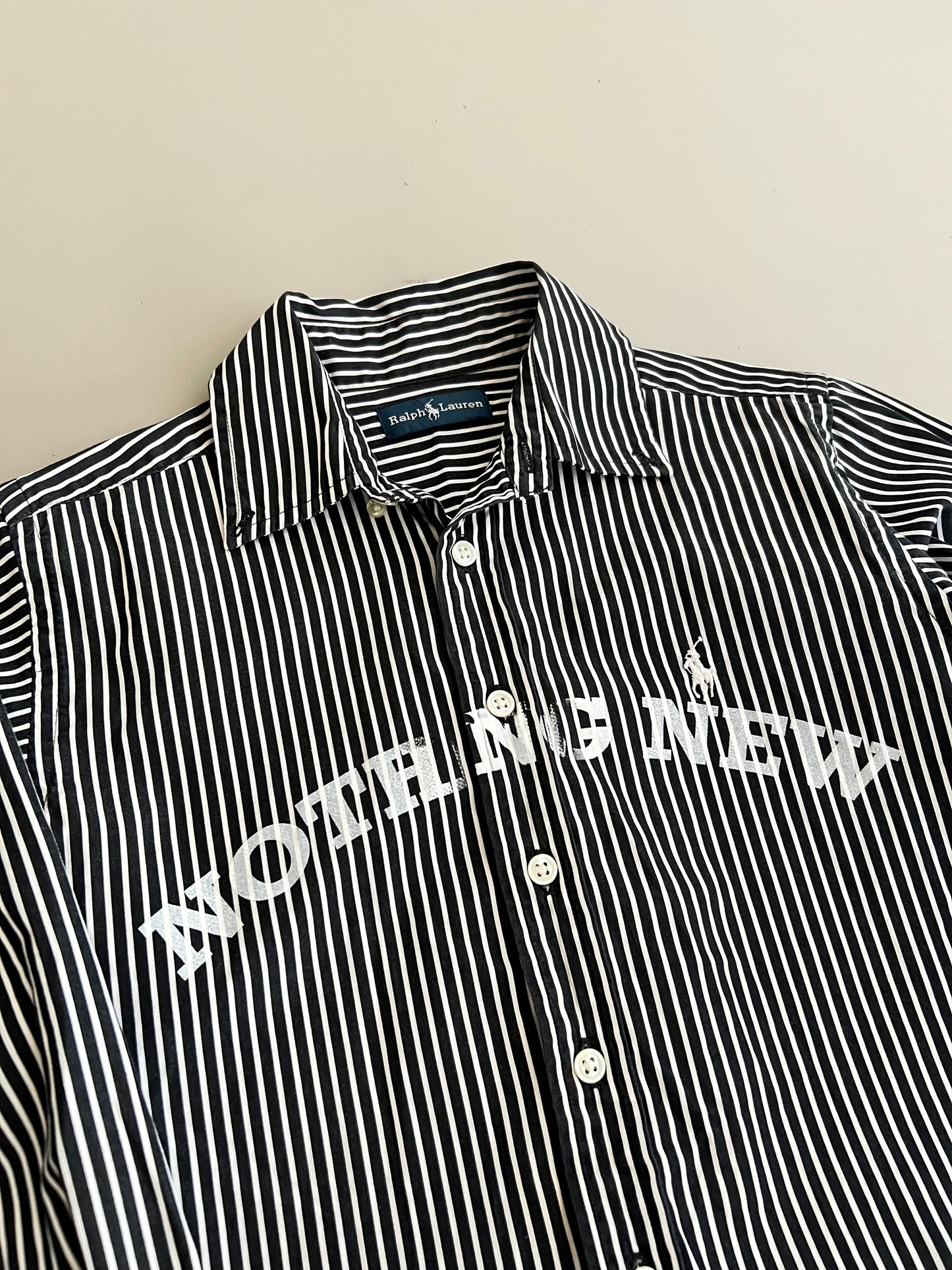 Small 90s Polo Ralph Lauren Striped Button Shop Merch
