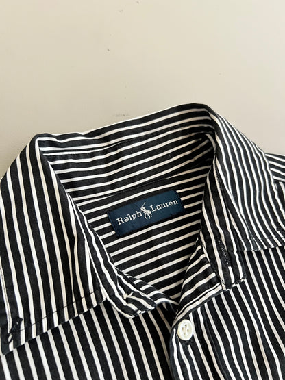 Small 90s Polo Ralph Lauren Striped Button Shop Merch