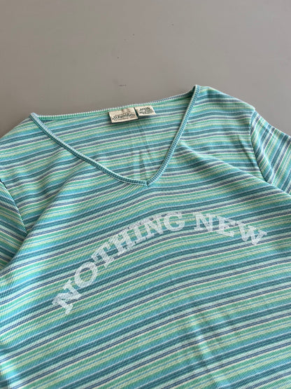 Large Women's 2000s St. John's Bay Striped Shop Merch