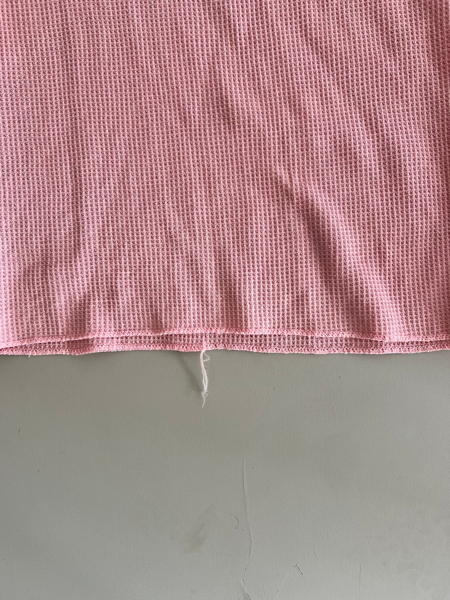 Large Women's 2000s Pink Thermal Shop Merch