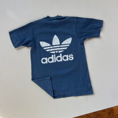 Small 1980s Adidas Tri Foil T-shirt