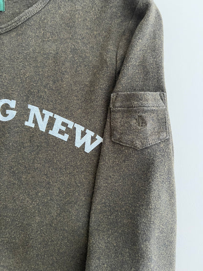 Medium Women's 2000s Brown Polo Ralph Lauren Long Sleeve Shop Merch