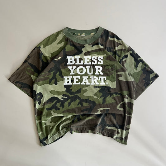 XL 90s Camo Bless Your Heart Shop Merch