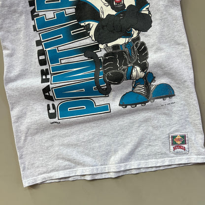 Large 1994 Carolina Panthers Nutmeg Breakthrough T-shirt