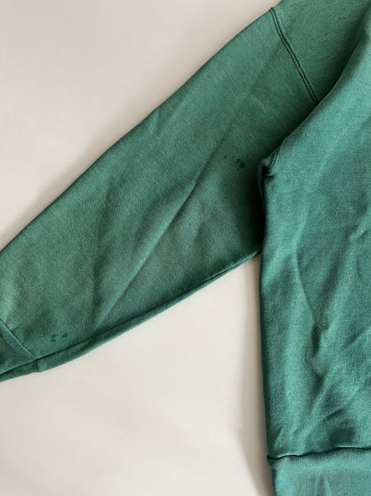 Large 90s Forest Green Bike Quality Threads Shop Merch Sweatshirt