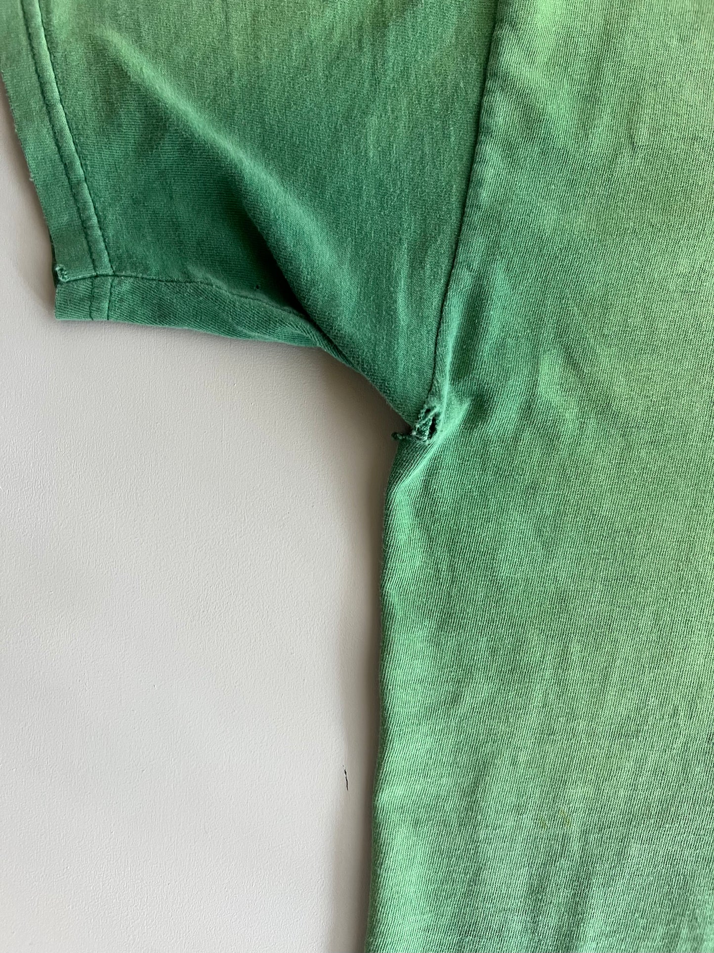 XL 90s Hanes Beefy Faded Green Shop Merch