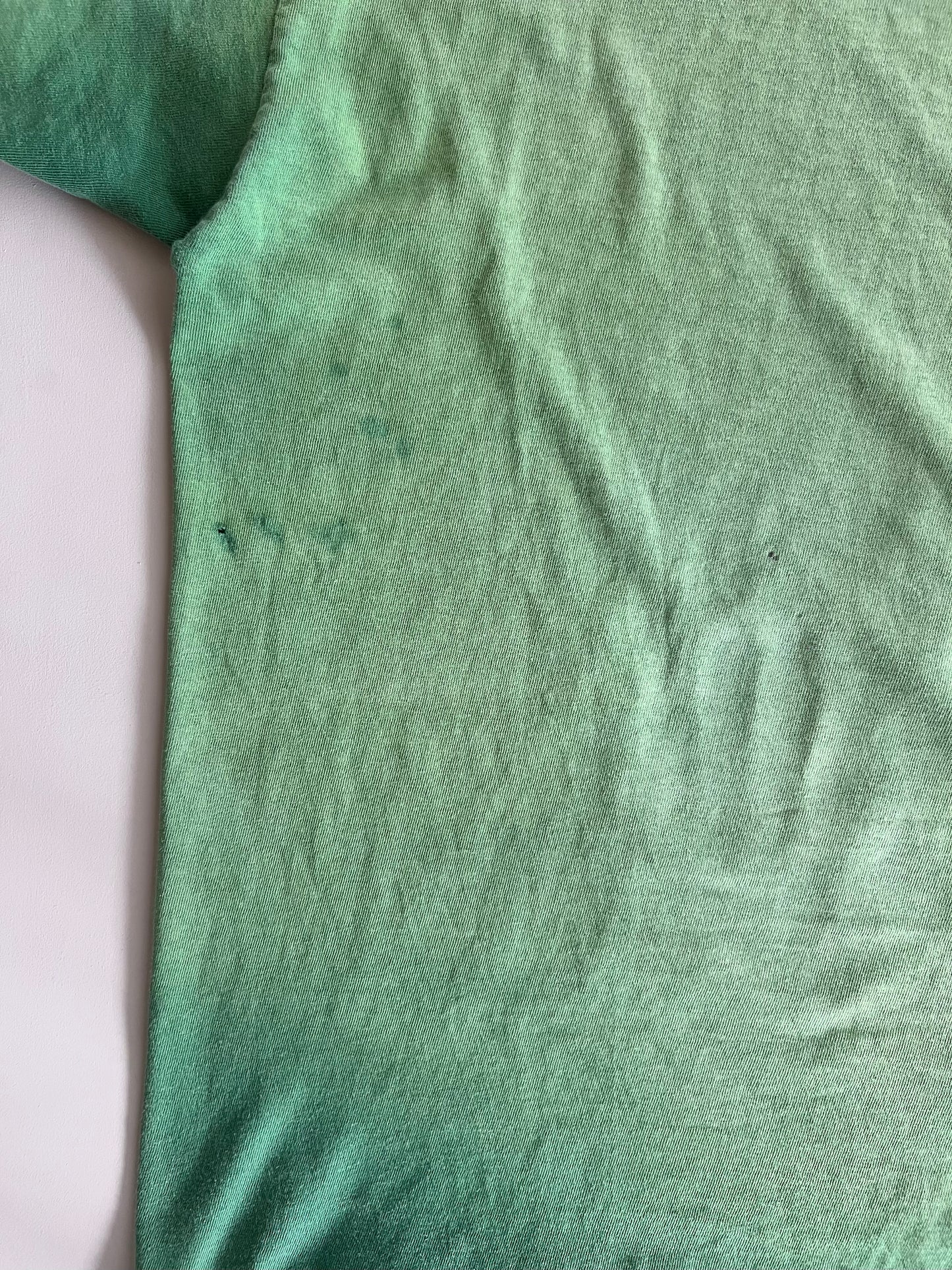 XL 90s Hanes Beefy Faded Green Shop Merch