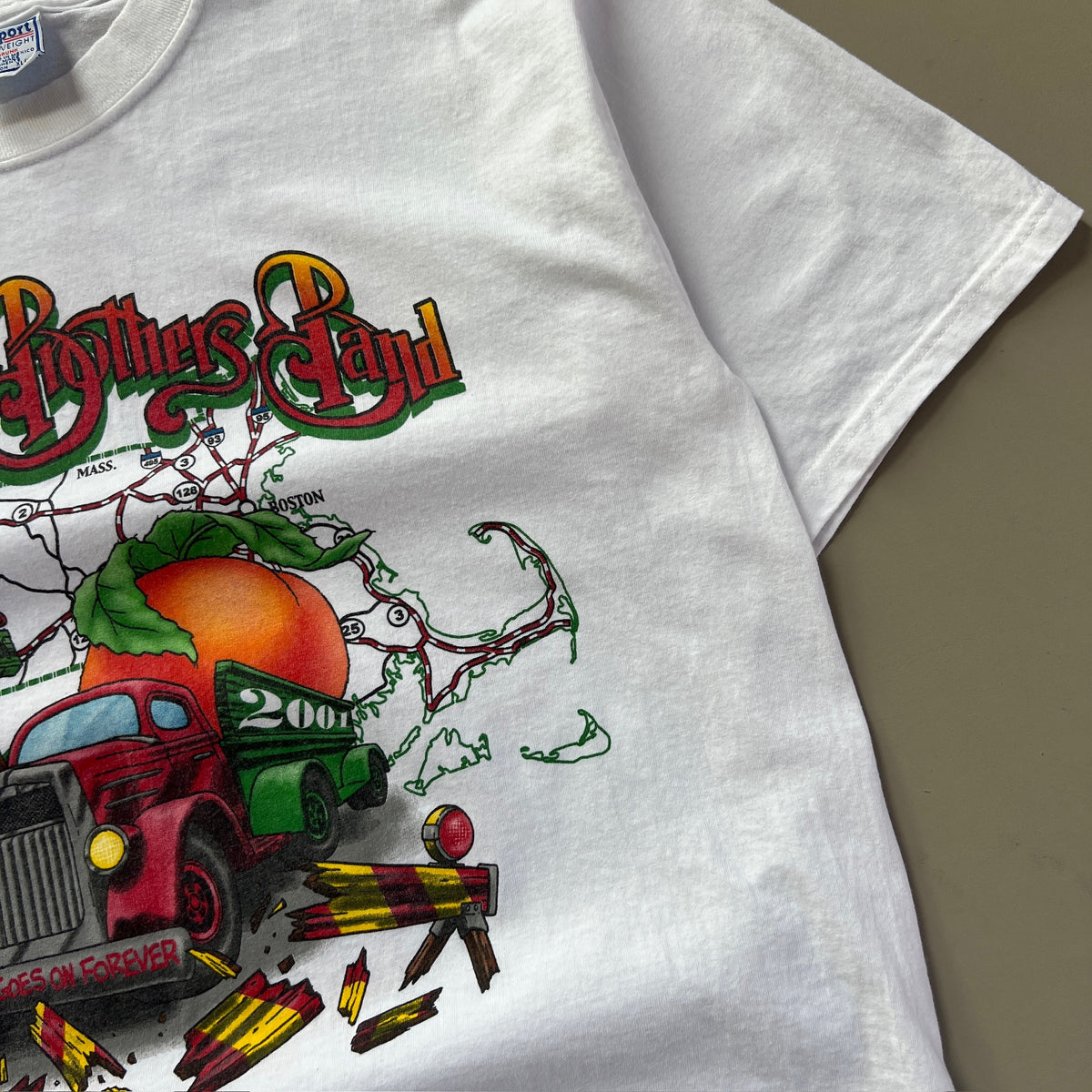 XL 2000 The Allman Brothers Band Tour T-shirt