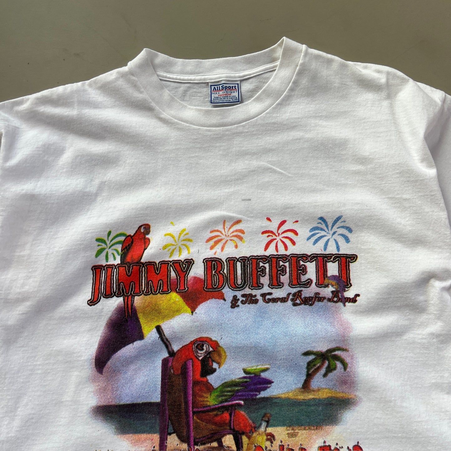 XL 2004 Jimmy Buffet License to Chill Tour T-shirt