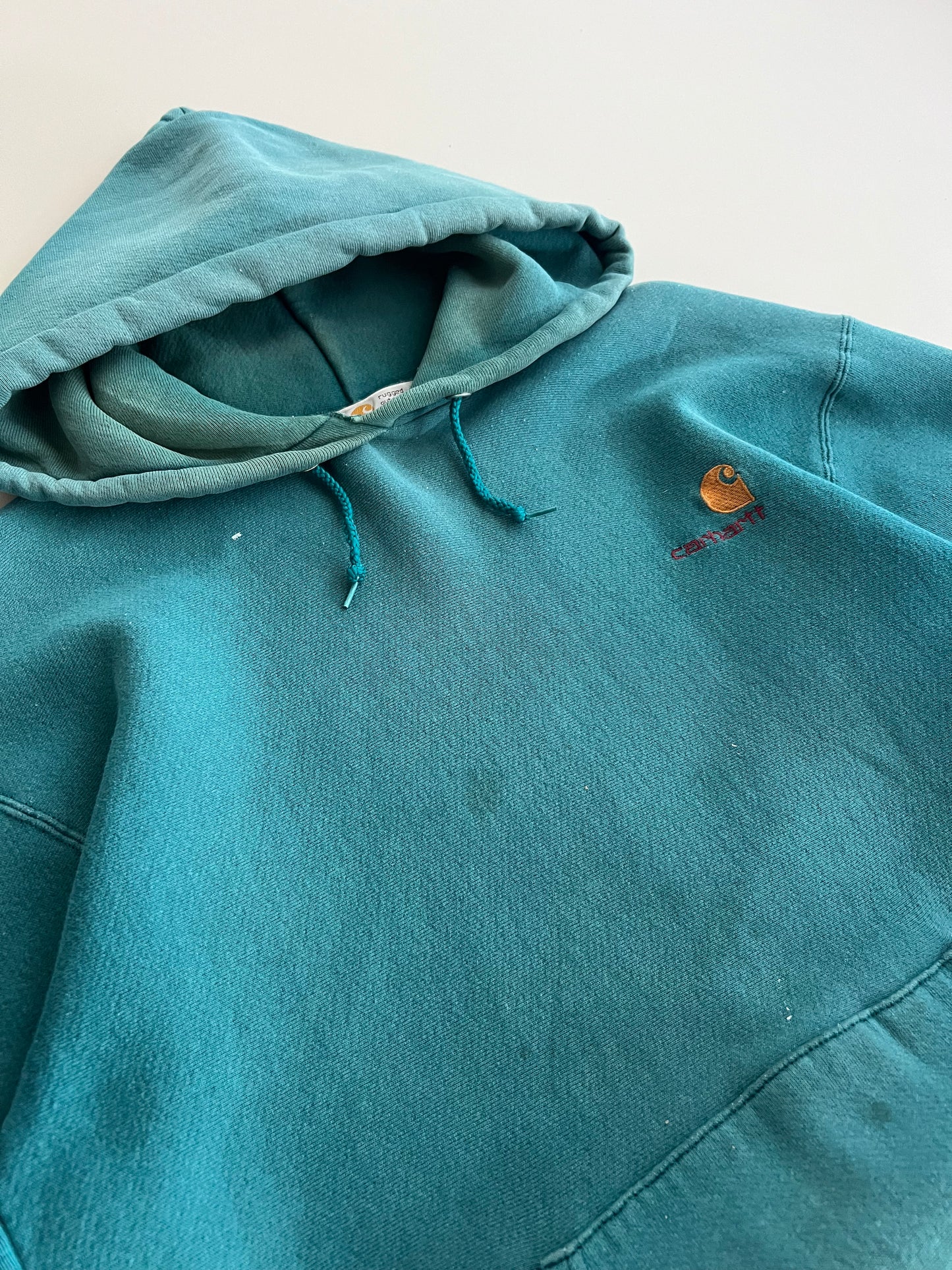 XL 90s Teal Carhartt Sweatshirt