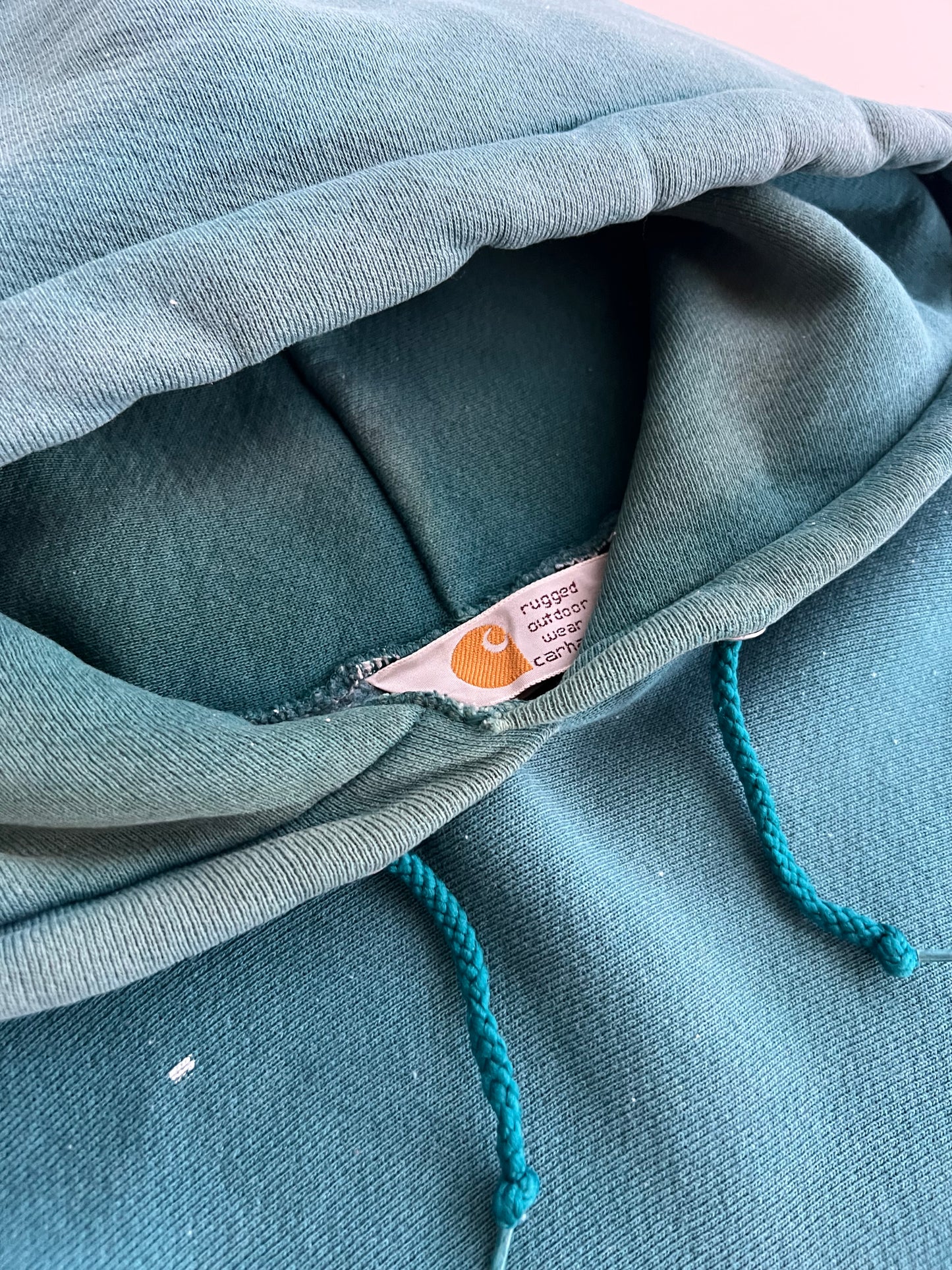 XL 90s Teal Carhartt Sweatshirt