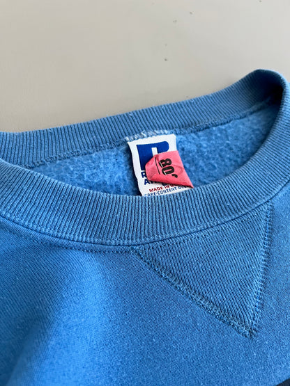 Large 90s Russel Athletics Carolina Tar Heels Sweatshirt
