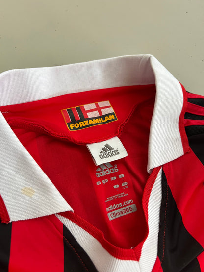 Small 2000s Adidas AC Milan Kit