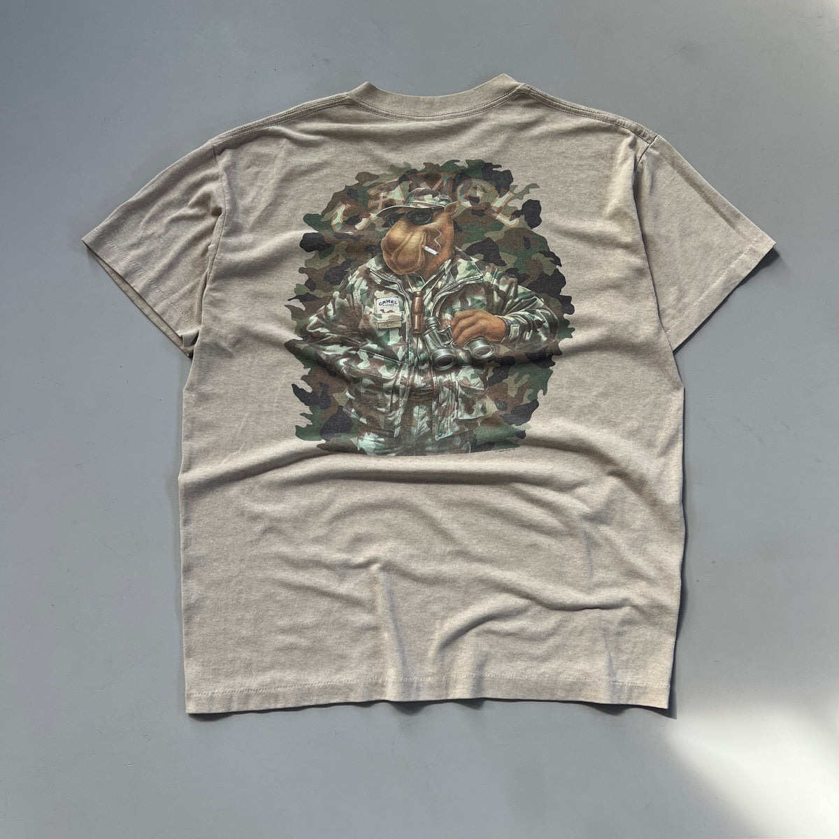 XL 1992 Camel Camo T-shirt