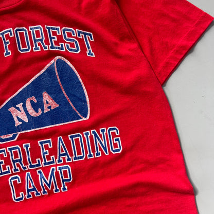 Large 1980s Pine Forest Cheerleading Champion T-shirt