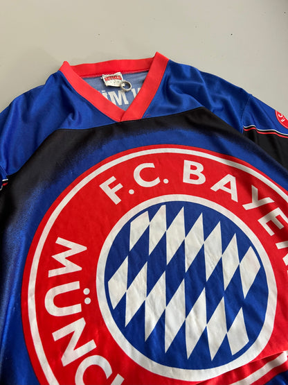 Large 90s Bayern Munich Nutmeg Shirt Jersey