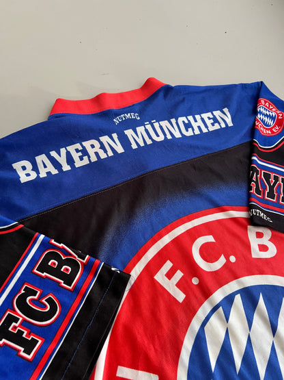 Large 90s Bayern Munich Nutmeg Shirt Jersey