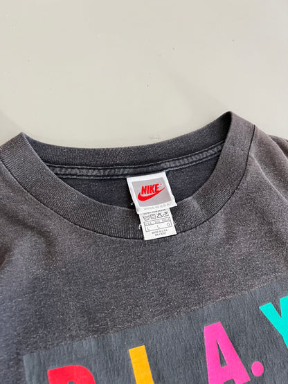 Large 90s Nike P.L.A.Y T-shirt