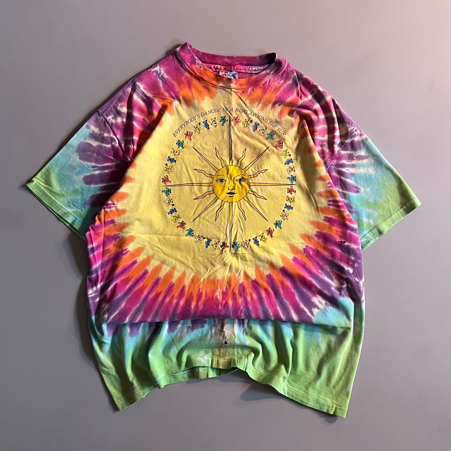 XL 1998 Grateful Dead Ring Around The Sun T-shirt