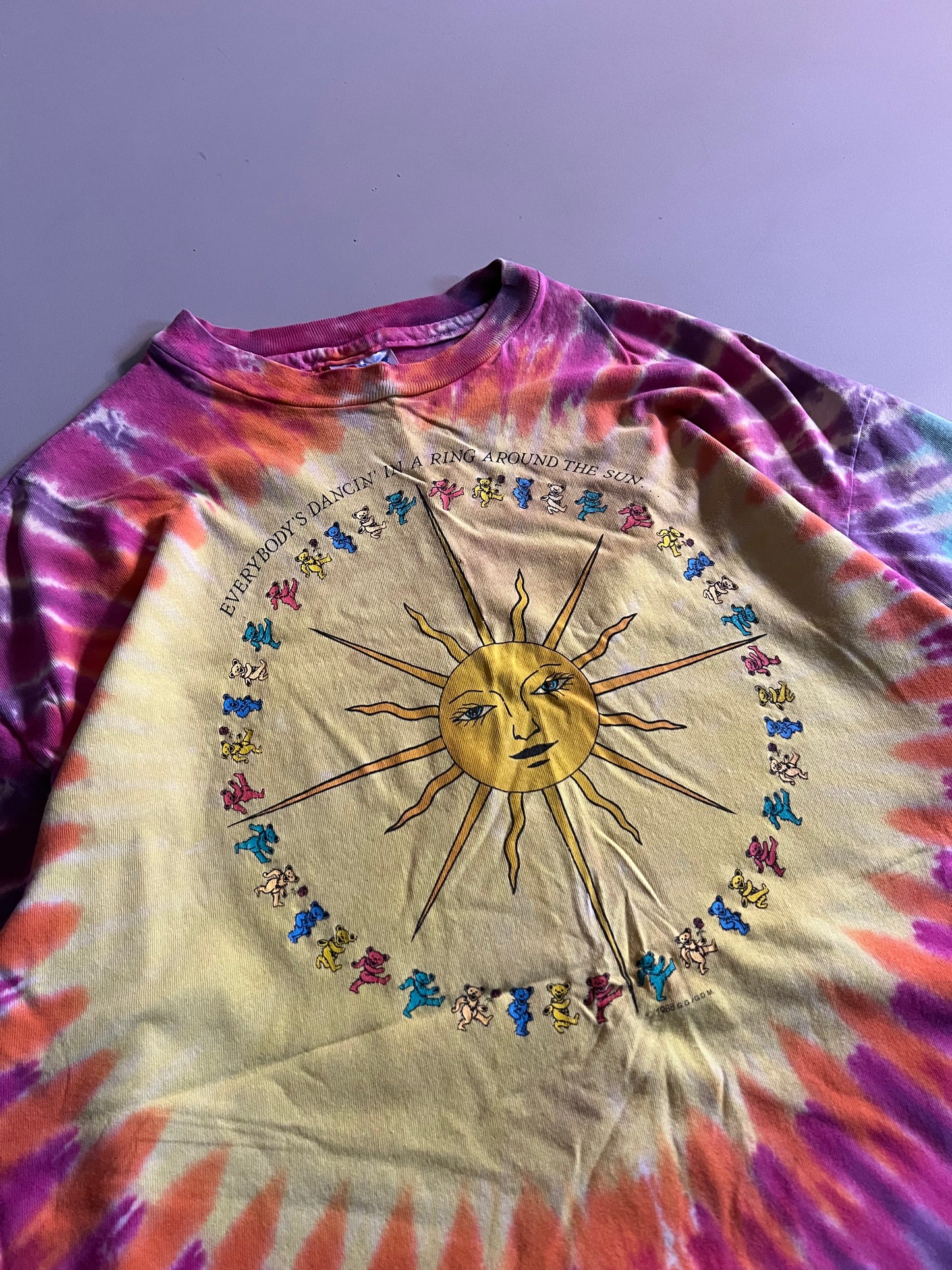 XL 1998 Grateful Dead Ring Around The Sun T-shirt