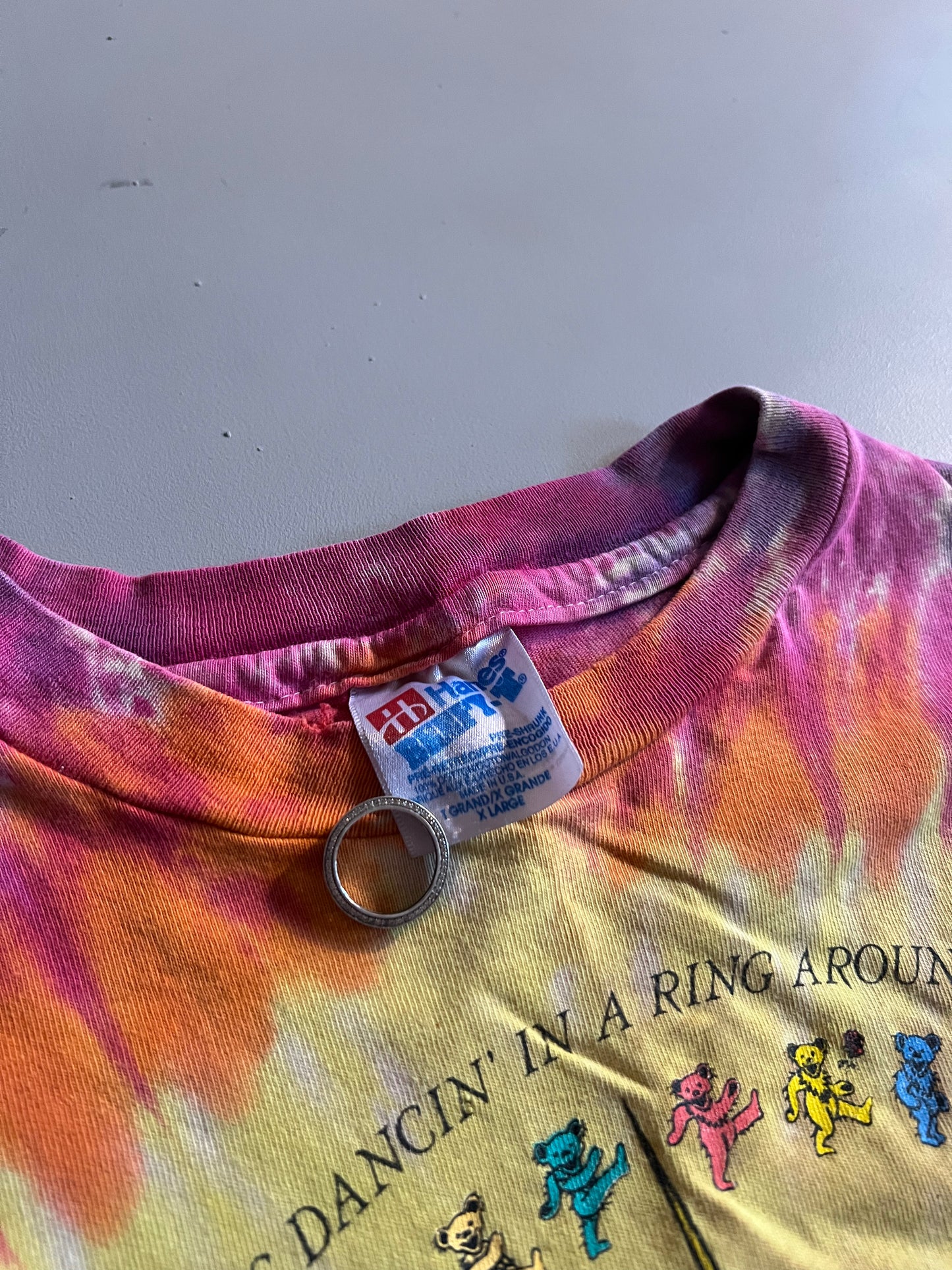 XL 1998 Grateful Dead Ring Around The Sun T-shirt