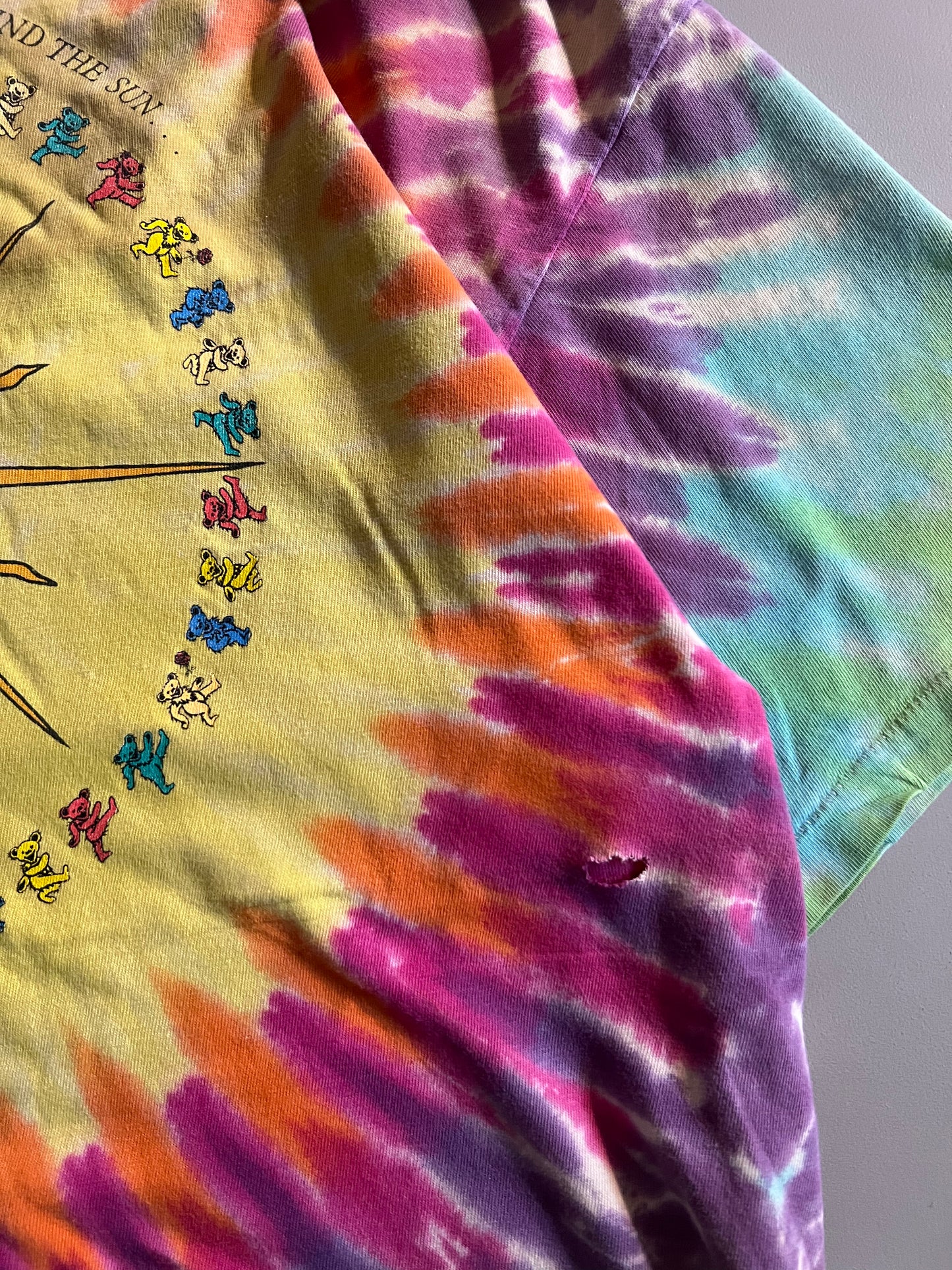 XL 1998 Grateful Dead Ring Around The Sun T-shirt