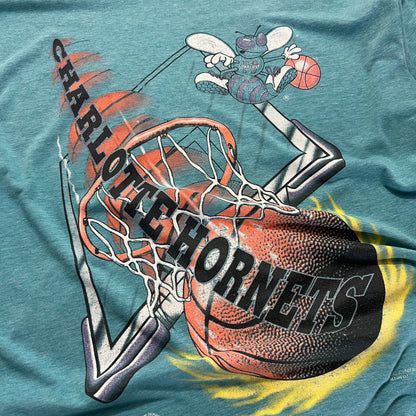 XL 80s Charlotte Hornets America's Favorites T-shirt