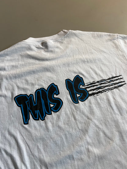 XL 90s Carolina Panthers Le Blue T-shirt