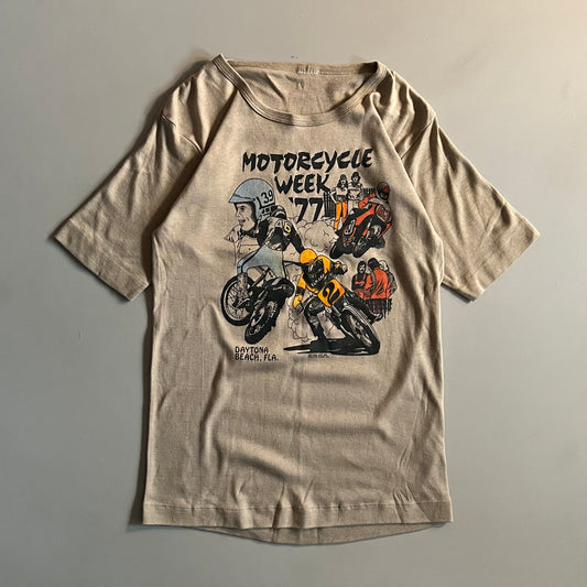 XL 1977 Motorcycle Week T-shirt