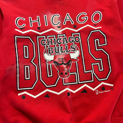 Large 90s Chicago Bulls Sweatshirt
