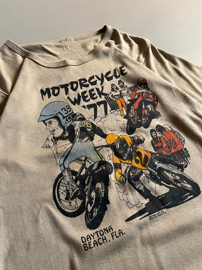 XL 1977 Motorcycle Week T-shirt