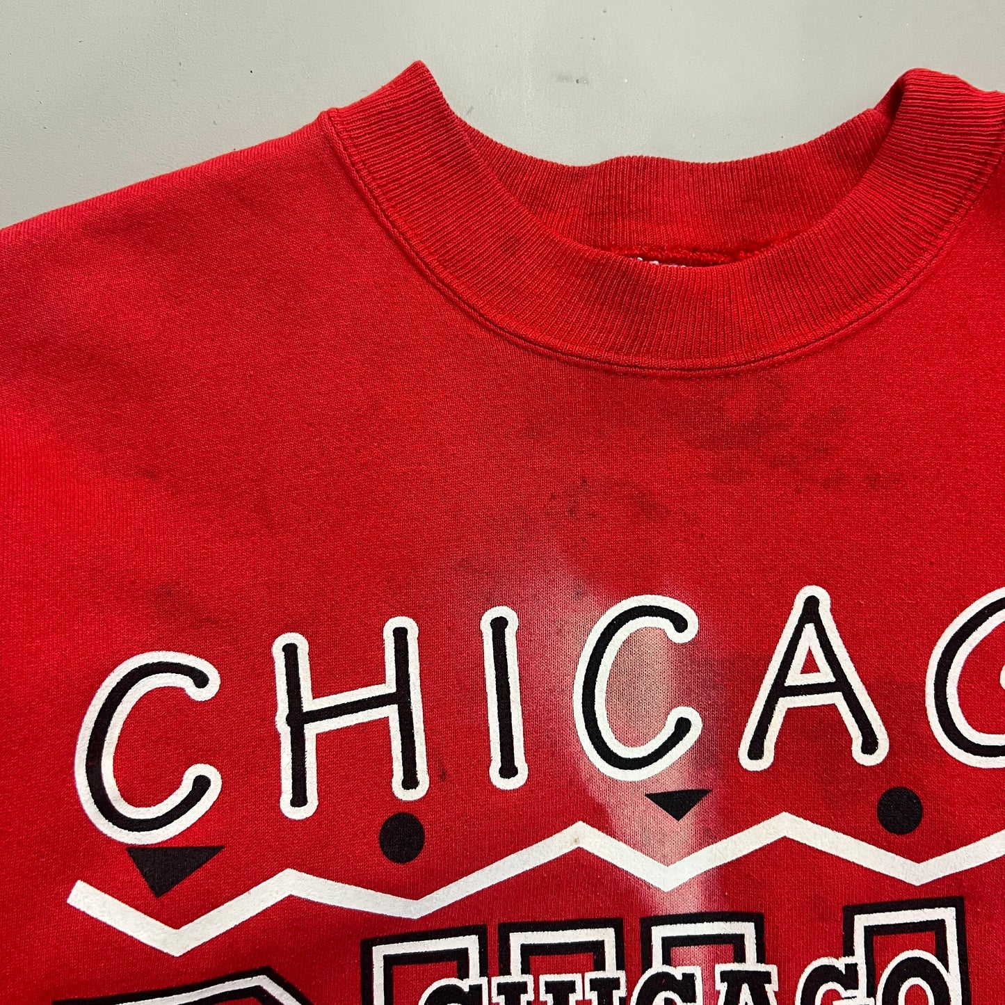 Large 90s Chicago Bulls Sweatshirt