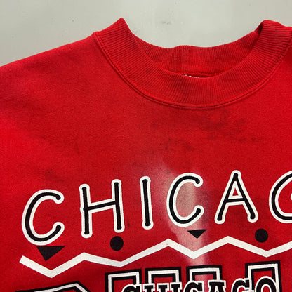 Large 90s Chicago Bulls Sweatshirt
