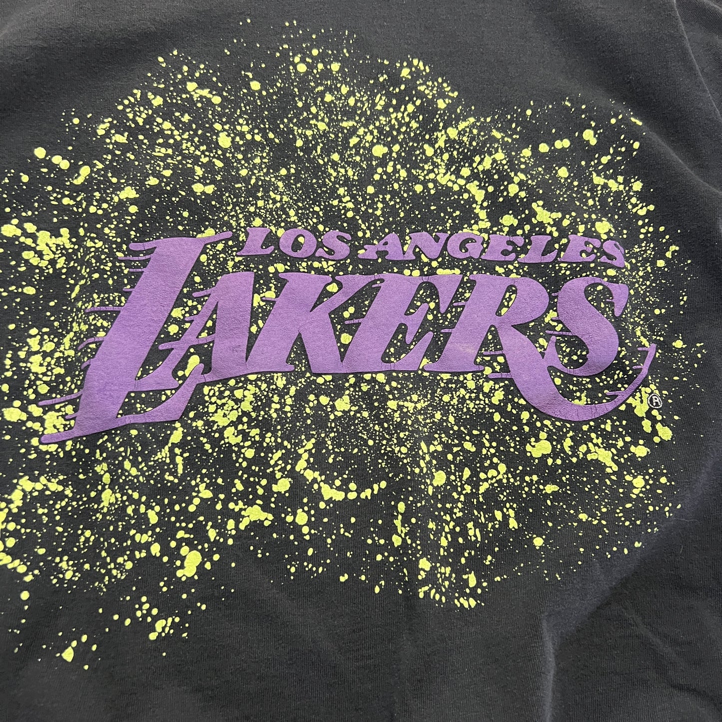 Medium 90s Los Angeles Lakers Glow In The Dark T-shirt