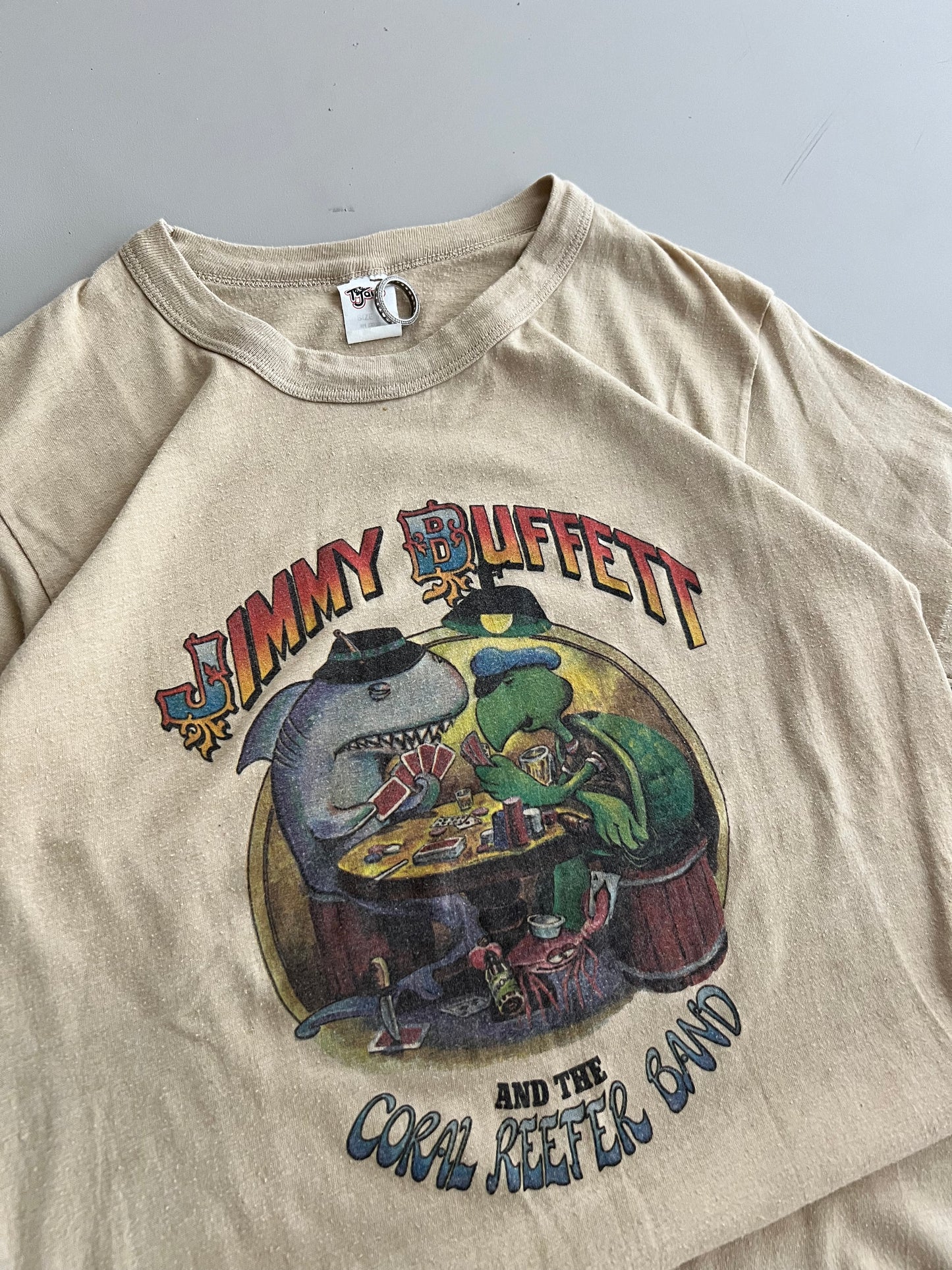 Large 1980s Jimmy Buffet T-shirt