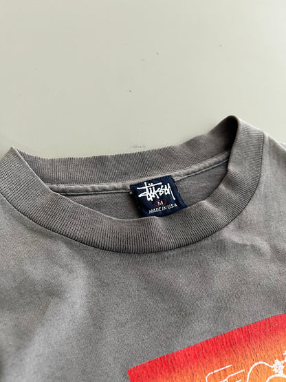 Medium 90s Faded Stussy T-shirt